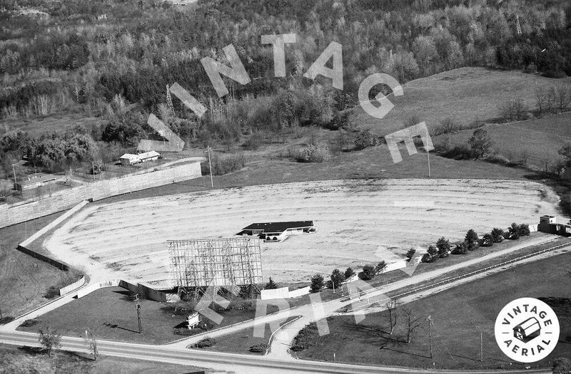 West Point Drive-In Theatre - VINTAGE AERIAL PHOTO
